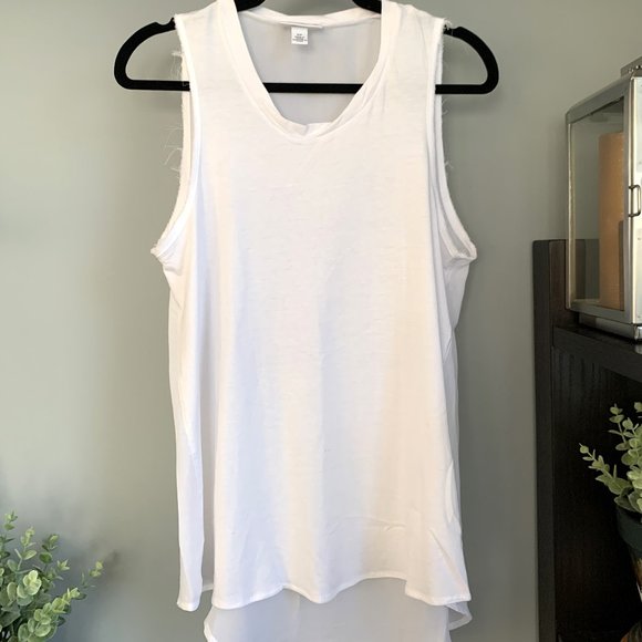 3.1 Phillip Lim for Target Tops - 3.1 Phillip Lim for Target Distressed Tank (White) S